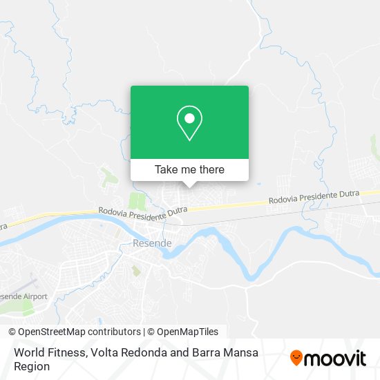 Mapa World Fitness