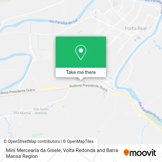 Mini Mercearia da Gisele map