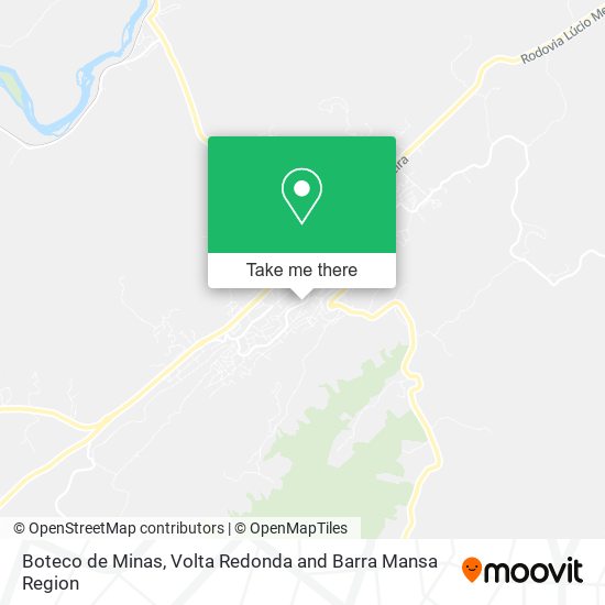 Mapa Boteco de Minas