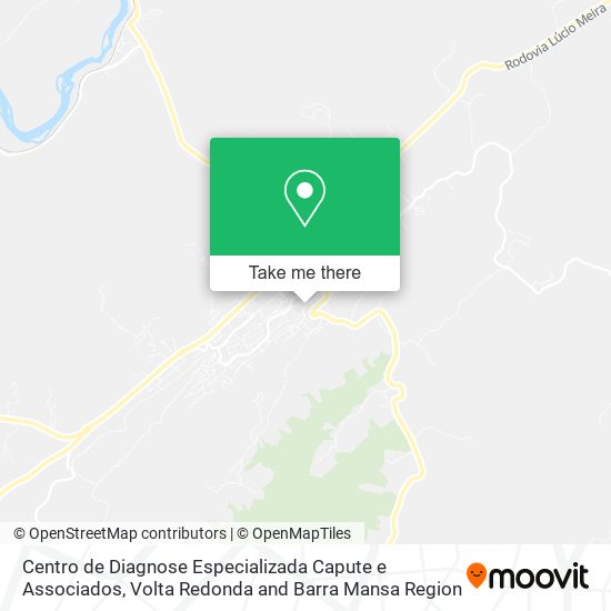 Centro de Diagnose Especializada Capute e Associados map