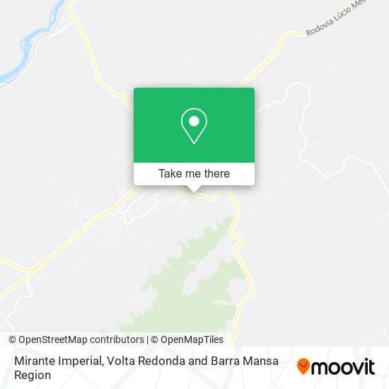 Mirante Imperial map