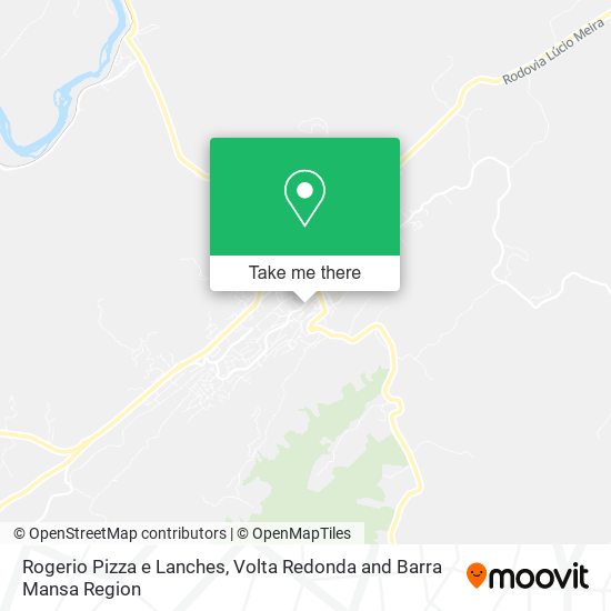 Rogerio Pizza e Lanches map