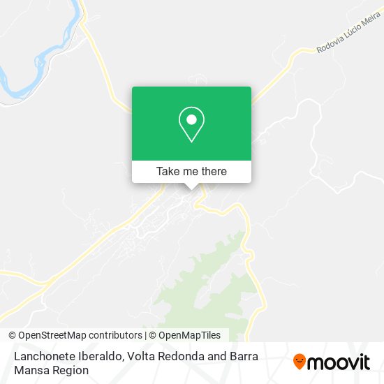 Lanchonete Iberaldo map