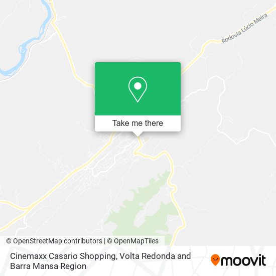 Cinemaxx Casario Shopping map