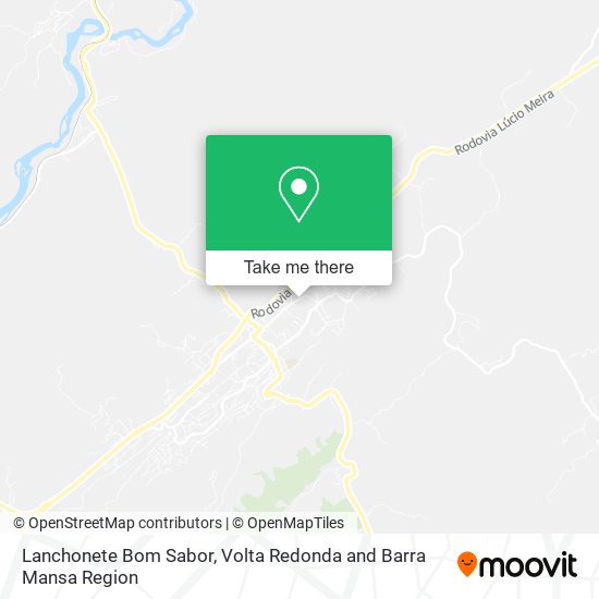Lanchonete Bom Sabor map