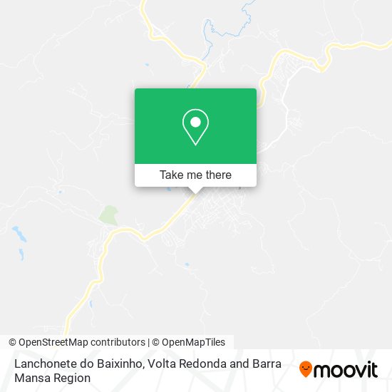 Lanchonete do Baixinho map