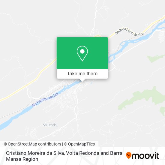 Cristiano Moreira da Silva map