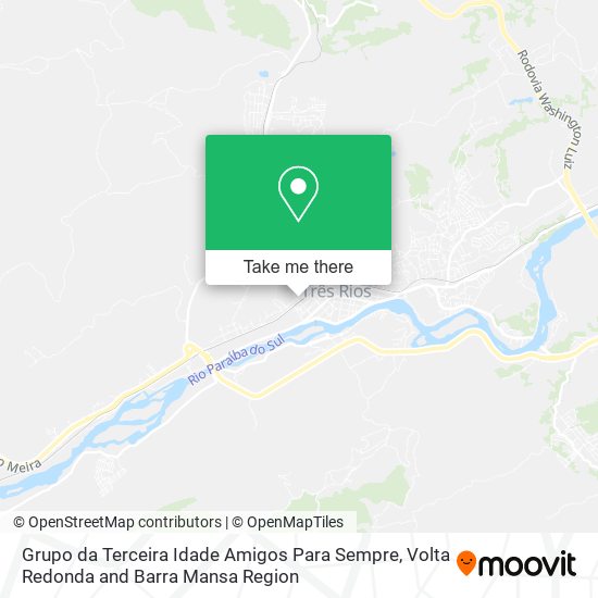 Grupo da Terceira Idade Amigos Para Sempre map