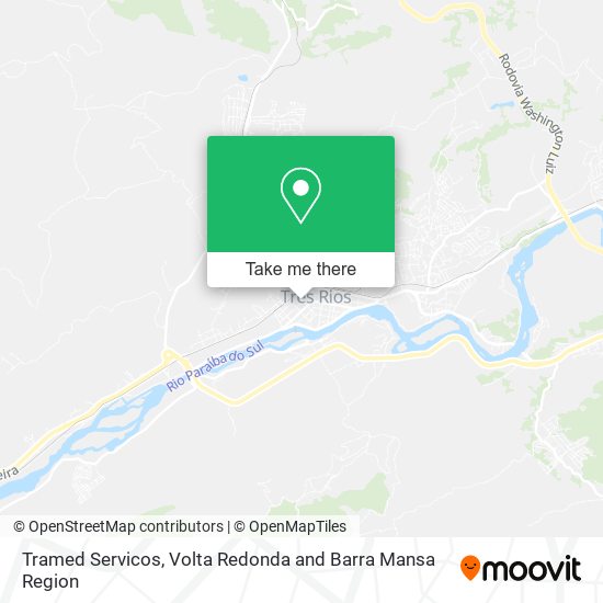 Tramed Servicos map