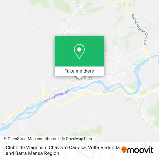 Clube de Viagens e Chaveiro Carioca map