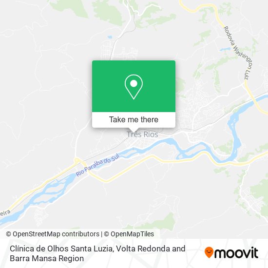 Clínica de Olhos Santa Luzia map