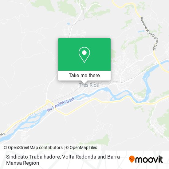 Sindicato Trabalhadore map