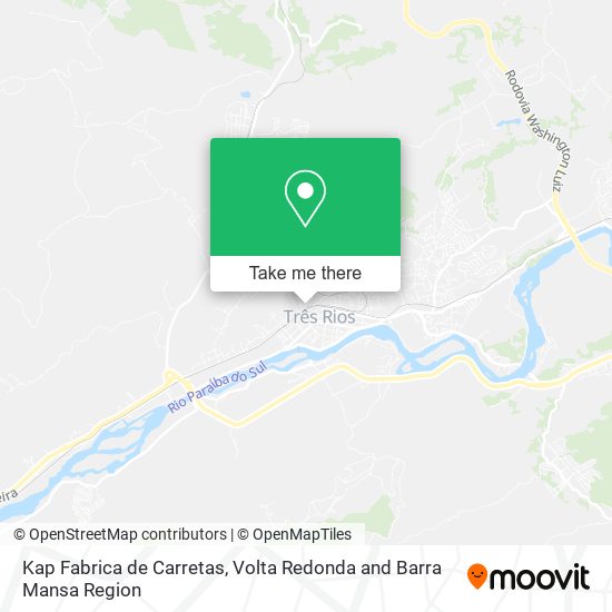 Kap Fabrica de Carretas map
