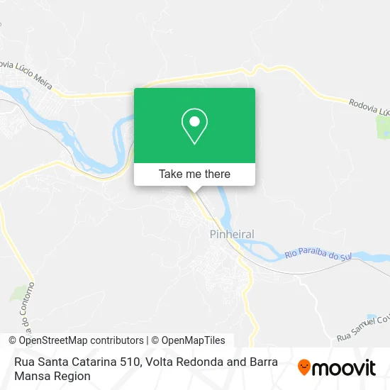 Rua Santa Catarina 510 map