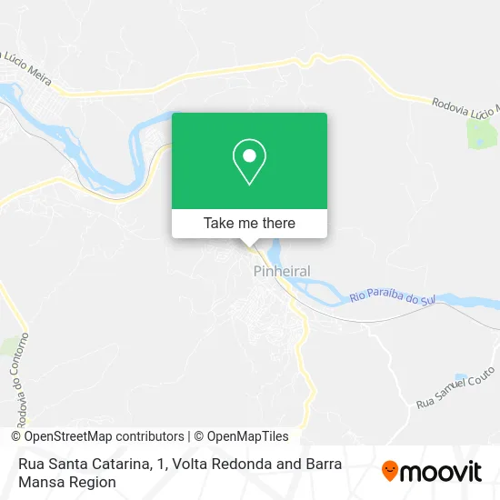 Rua Santa Catarina, 1 map