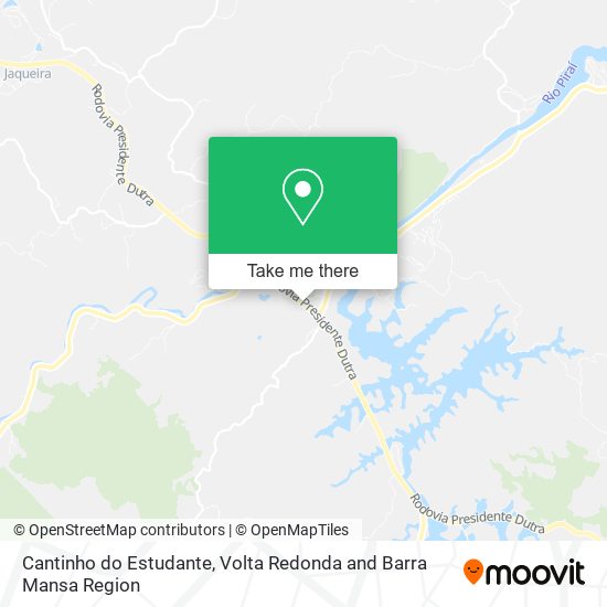 Cantinho do Estudante map