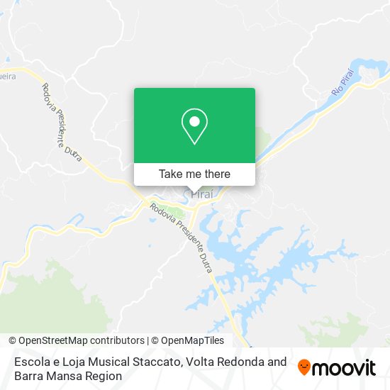 Escola e Loja Musical Staccato map