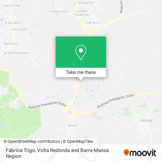 Fábrica Trigo map