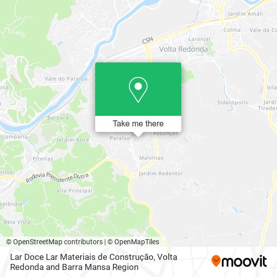 Lar Doce Lar Materiais de Construção map