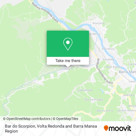 Bar do Scorpion map