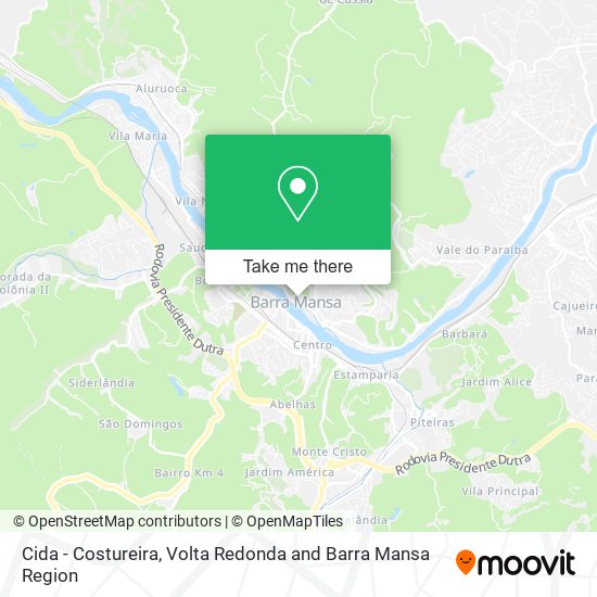 Cida - Costureira map