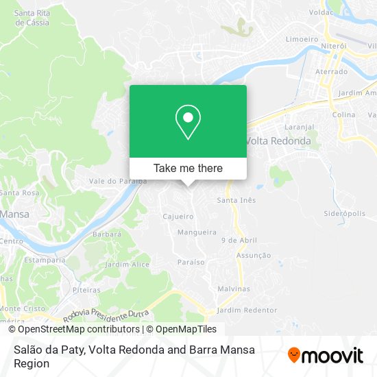 Salão da Paty map
