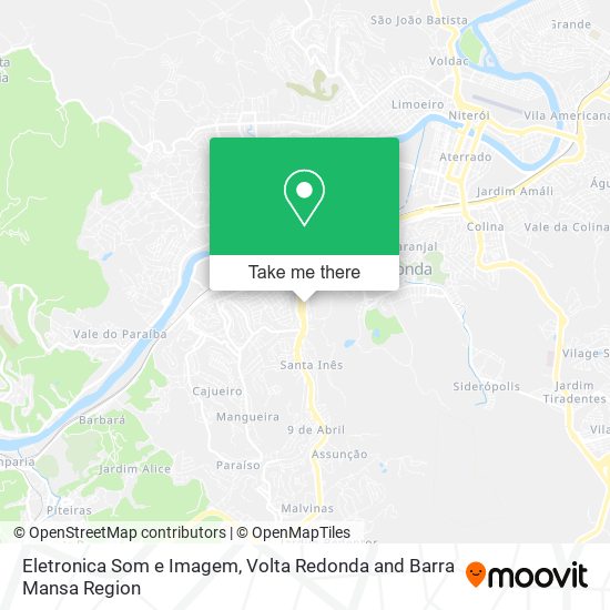 Eletronica Som e Imagem map