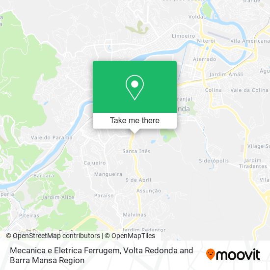 Mapa Mecanica e Eletrica Ferrugem