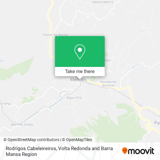 Rodrigos Cabeleireiros map