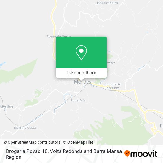 Drogaria Povao 10 map