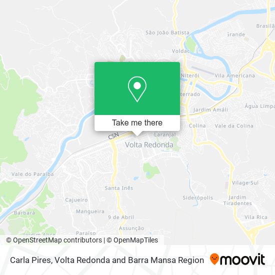 Carla Pires map