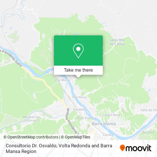 Consultorio Dr. Osvaldo map
