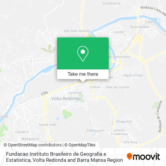Fundacao Instituto Brasileiro de Geografia e Estatistica map