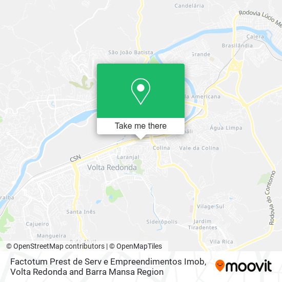 Factotum Prest de Serv e Empreendimentos Imob map