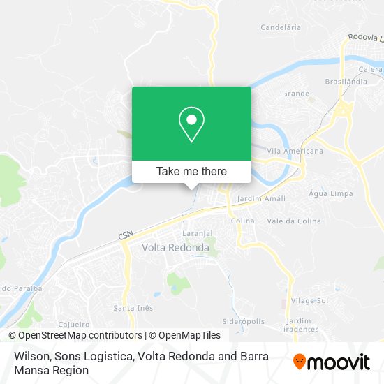 Wilson, Sons Logistica map