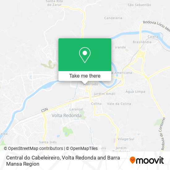 Central do Cabeleireiro map