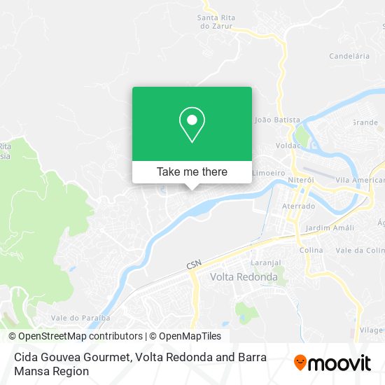 Cida Gouvea Gourmet map