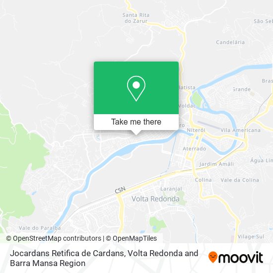 Jocardans Retifica de Cardans map
