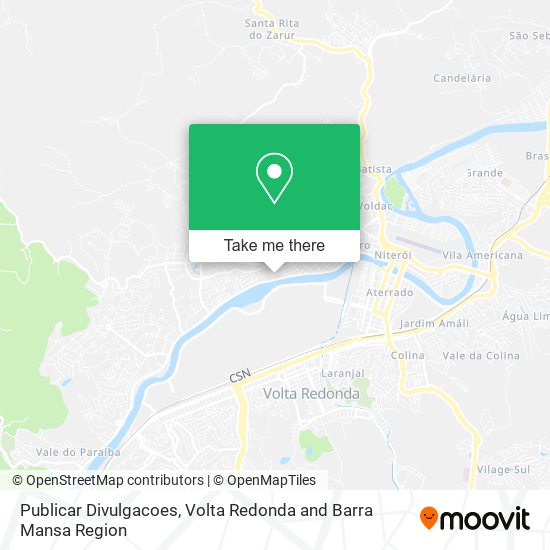 Publicar Divulgacoes map