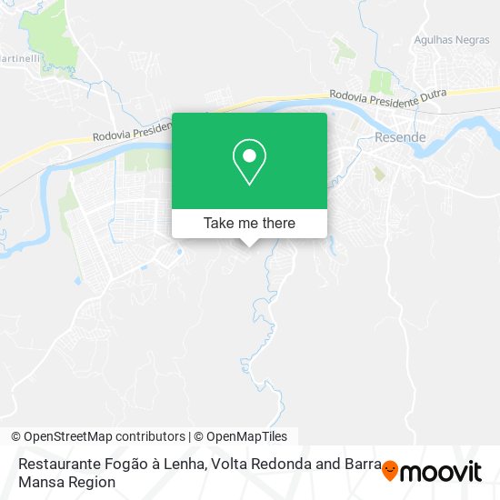 Restaurante Fogão à Lenha map