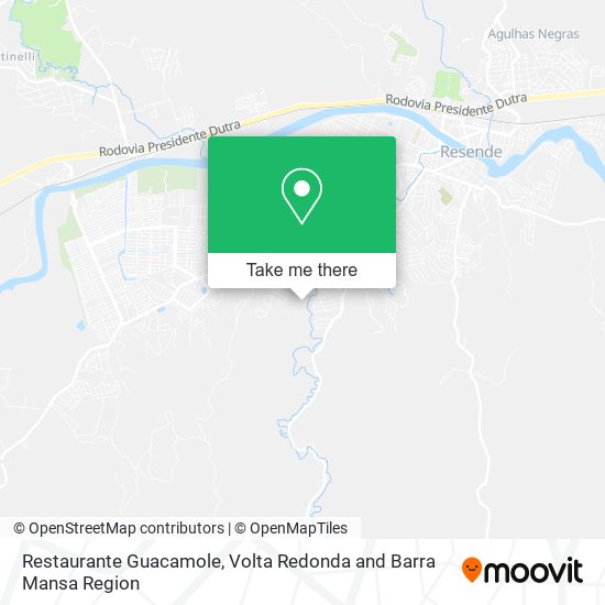 Restaurante Guacamole map