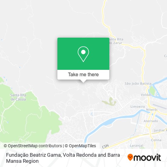 Fundação Beatriz Gama map
