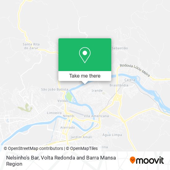 Nelsinho's Bar map