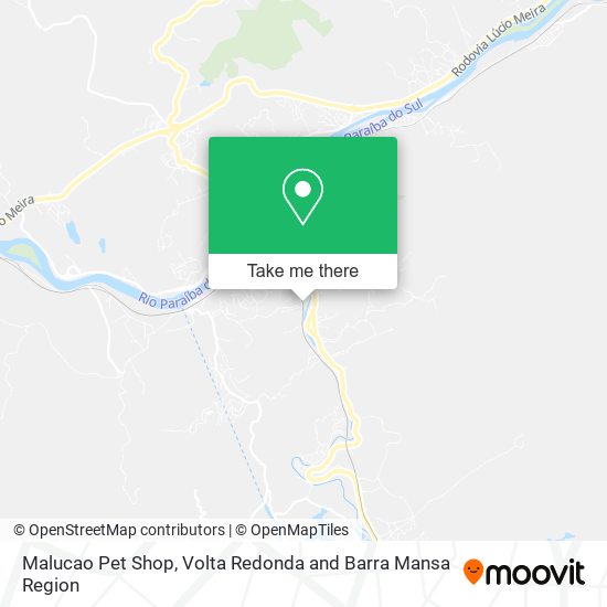 Mapa Malucao Pet Shop