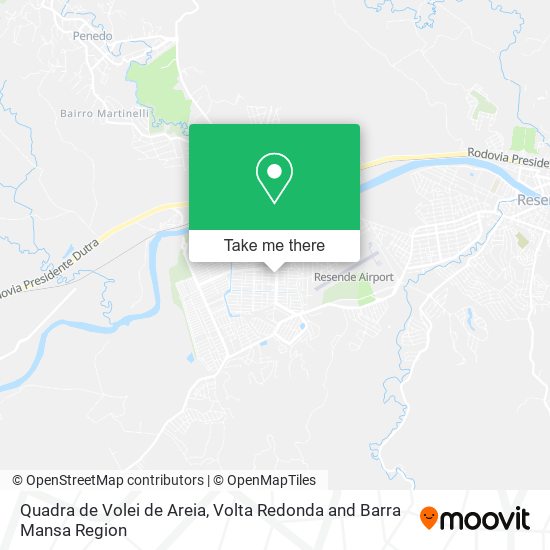 Quadra de Volei de Areia map