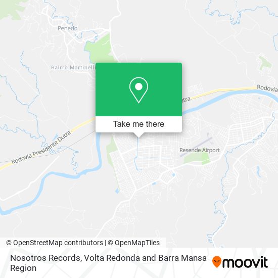 Nosotros Records map