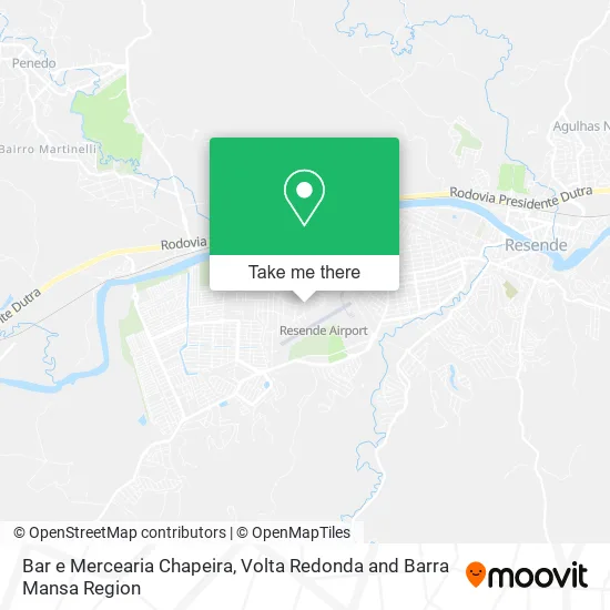 Bar e Mercearia Chapeira map