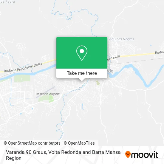 Varanda 90 Graus map