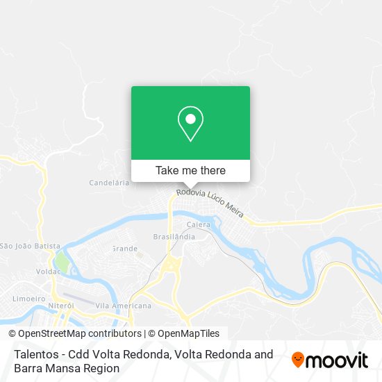 Talentos - Cdd Volta Redonda map