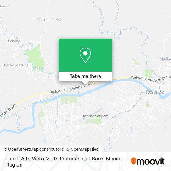 Cond. Alta Vista map
